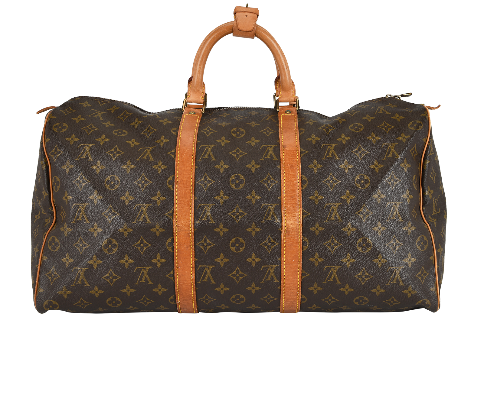 Vintage Keepall 50, &pound;650, Handbags, Brown, Canvas, Back view